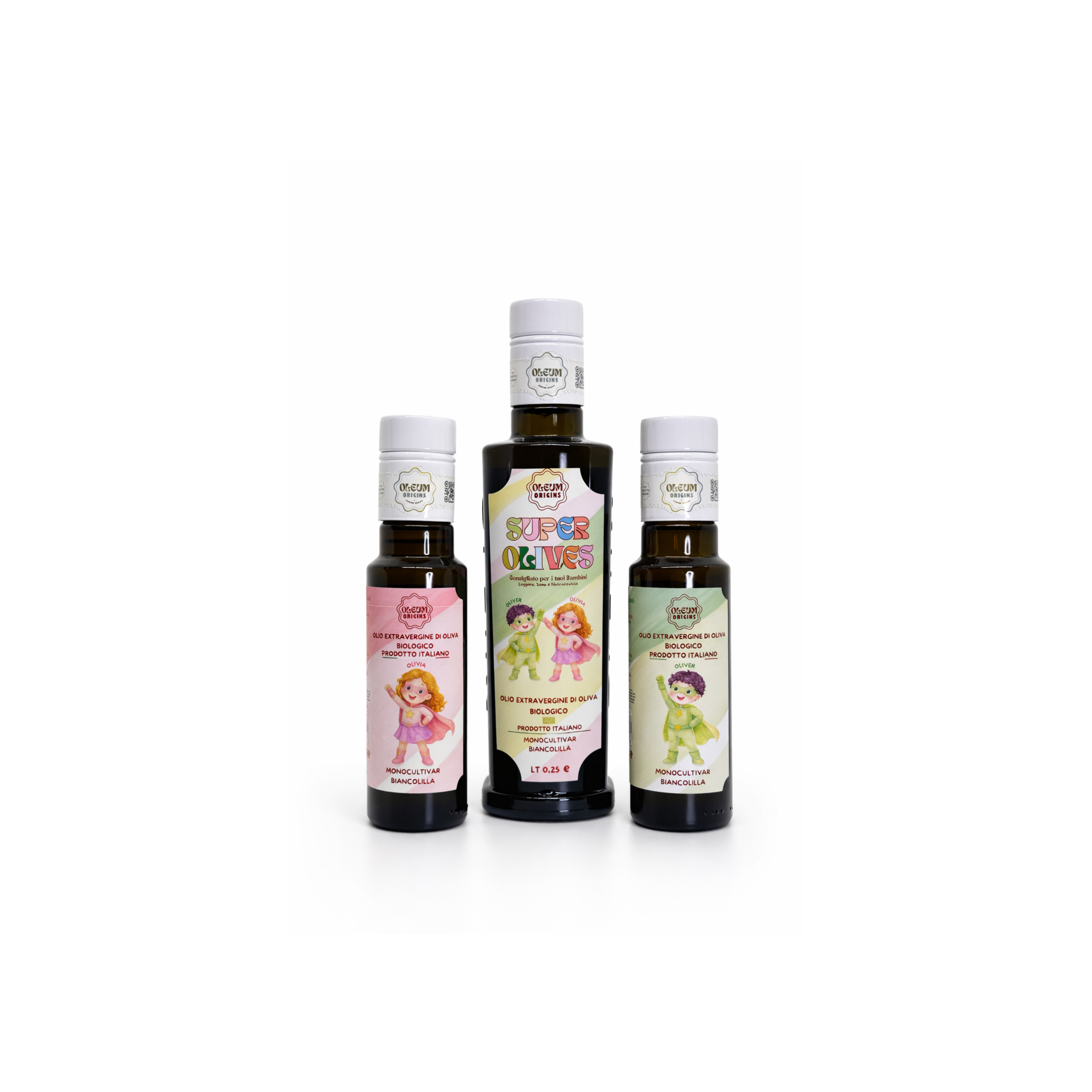 OLIO PER BAMBINI - MONOCULTIVAR BIANCOLILLA BIOLOGICO