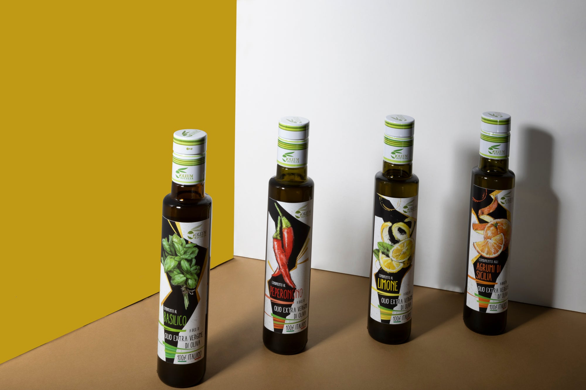 CONDIMENTI A BASE DI EVOO 100% ITALIANO